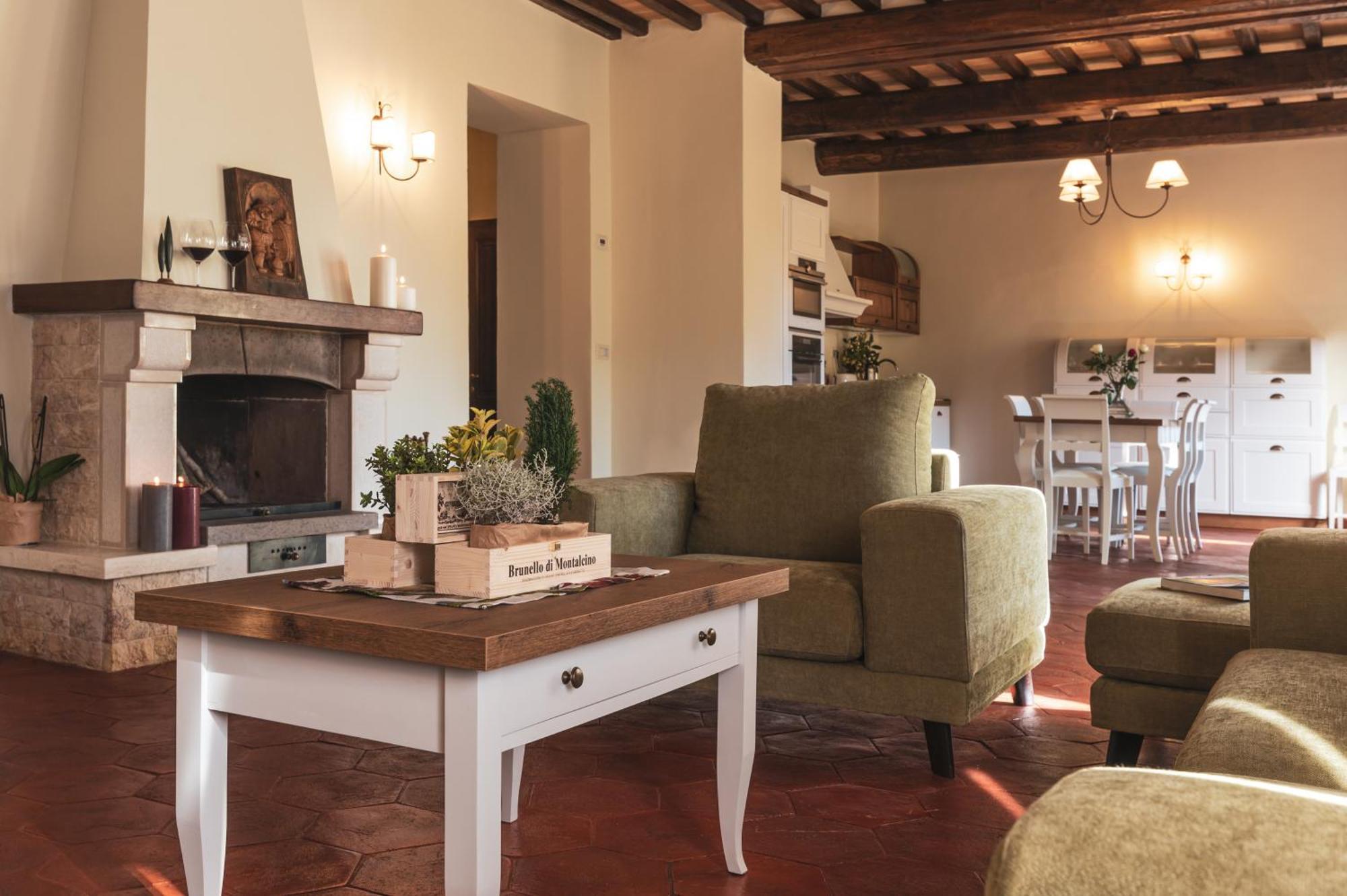 Wine Estate Rooms Paradiso Di Cacuci Montalcino Exterior photo